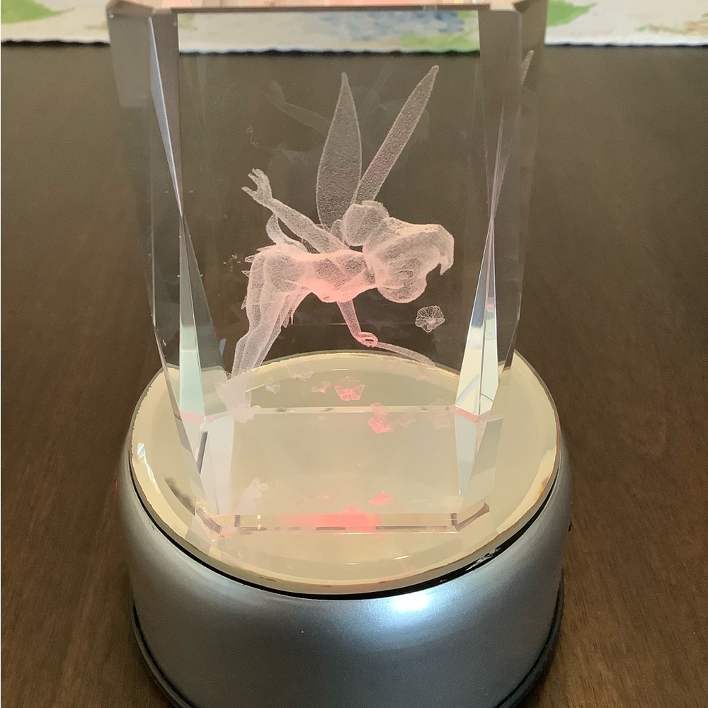 Crystal Tinkerbell LED Light Display